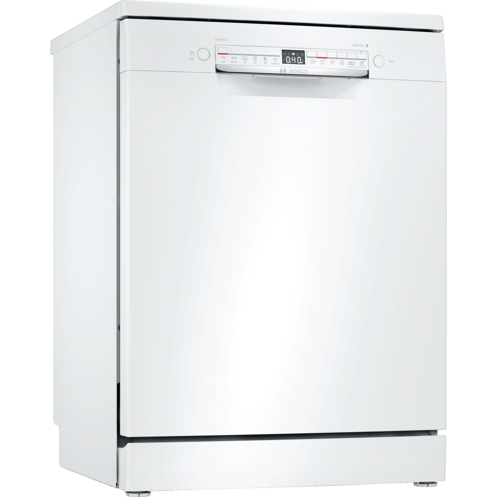 Voir la diapositive 1 : BOSCH Lave vaisselle SMS2HTW72E, 12 couverts, 60 cm, 46 dB, 6 programmes