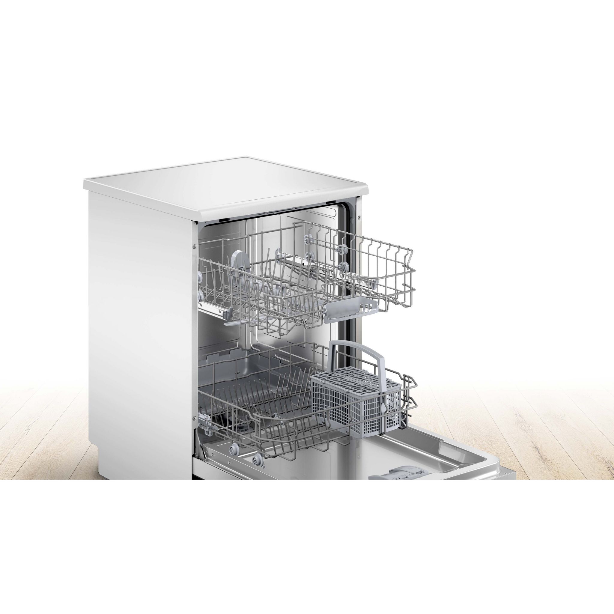 Voir la diapositive 3 : BOSCH Lave vaisselle SMS2HTW72E, 12 couverts, 60 cm, 46 dB, 6 programmes