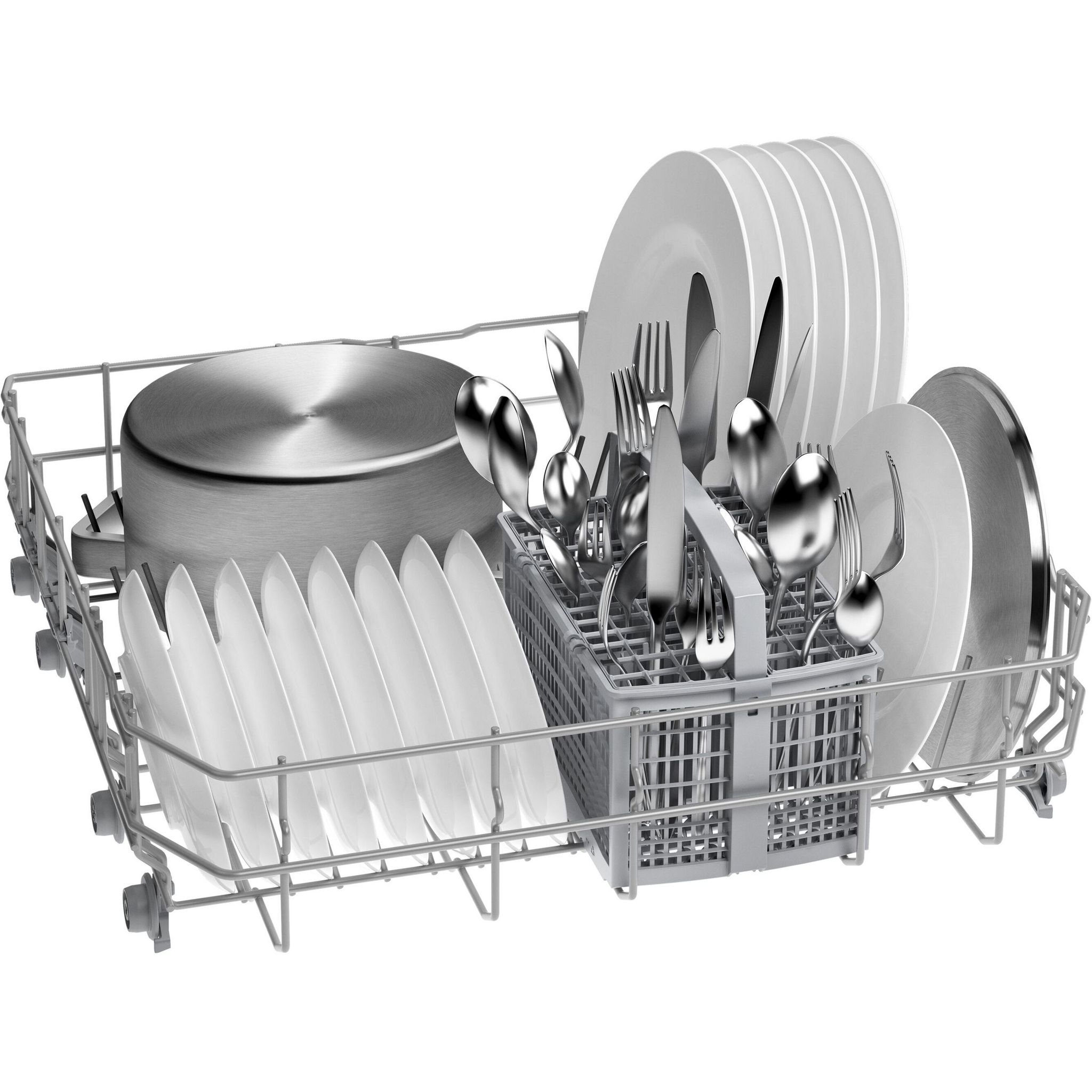 Voir la diapositive 5 : BOSCH Lave vaisselle SMS2HTW72E, 12 couverts, 60 cm, 46 dB, 6 programmes