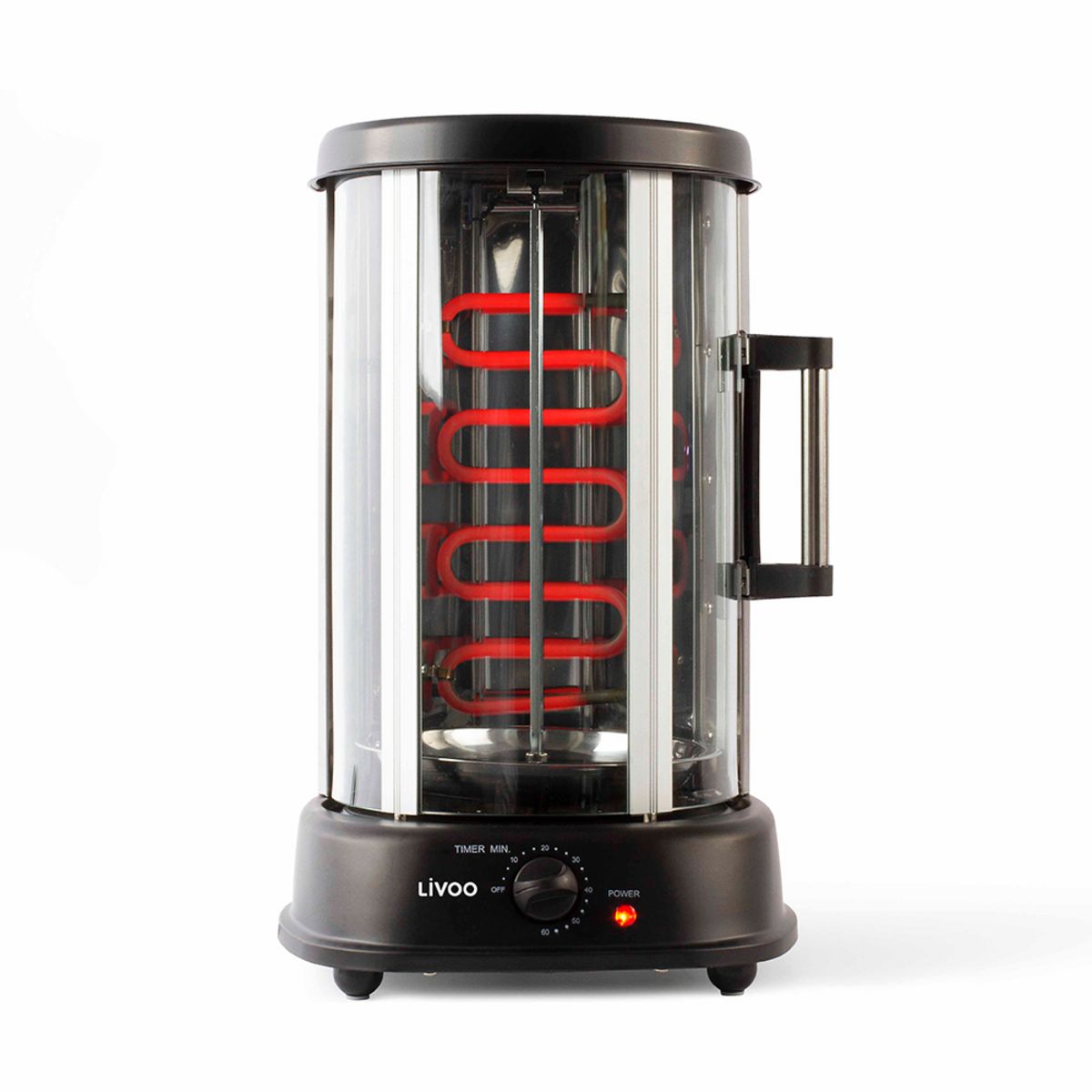 LIVOO Grill vertical DOM323 - Noir