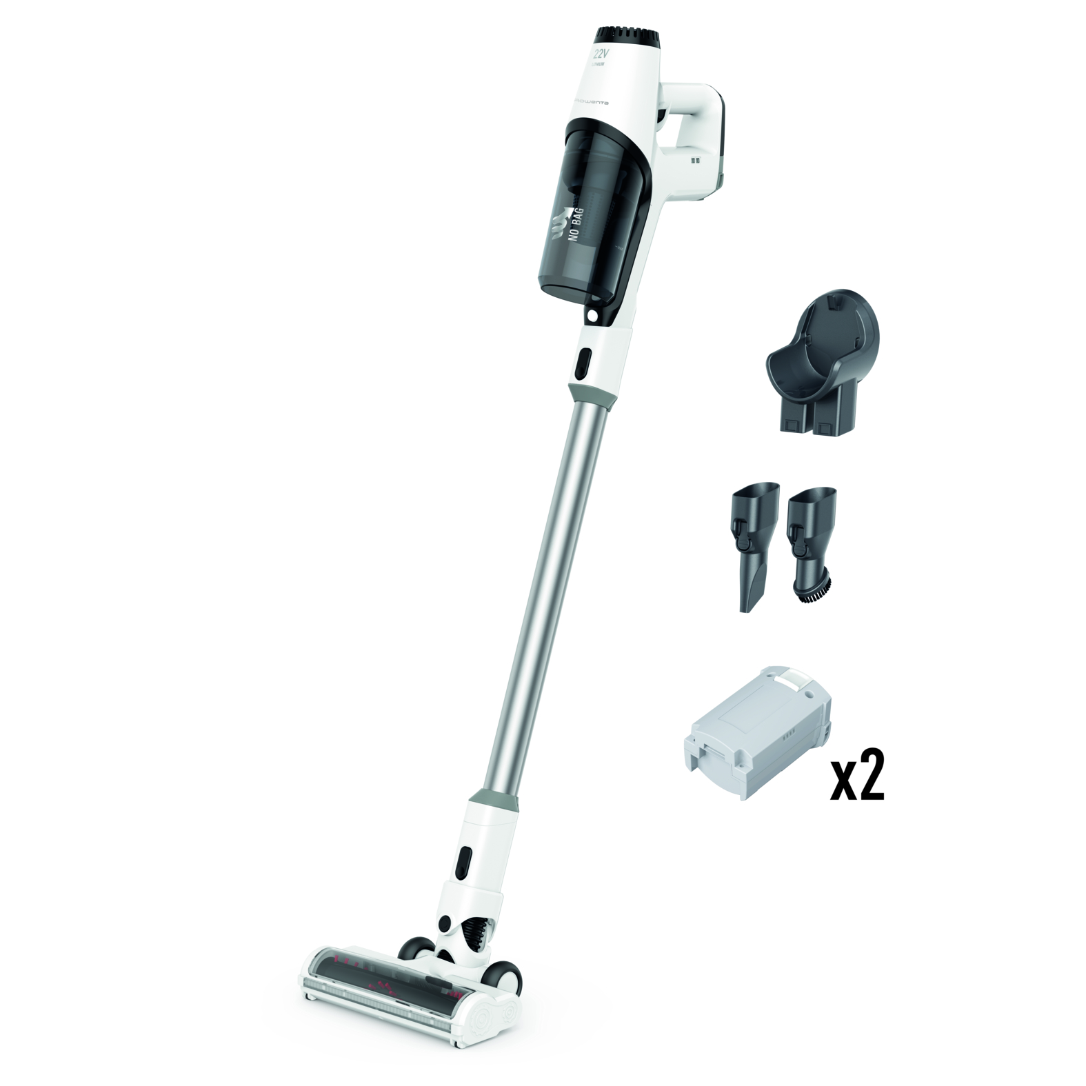 Voir la diapositive 3 : ROWENTA Aspirateur balai sans fil multifonction RH6985WO&nbsp;X-Pert&nbsp;3.60 - Blanc et noir