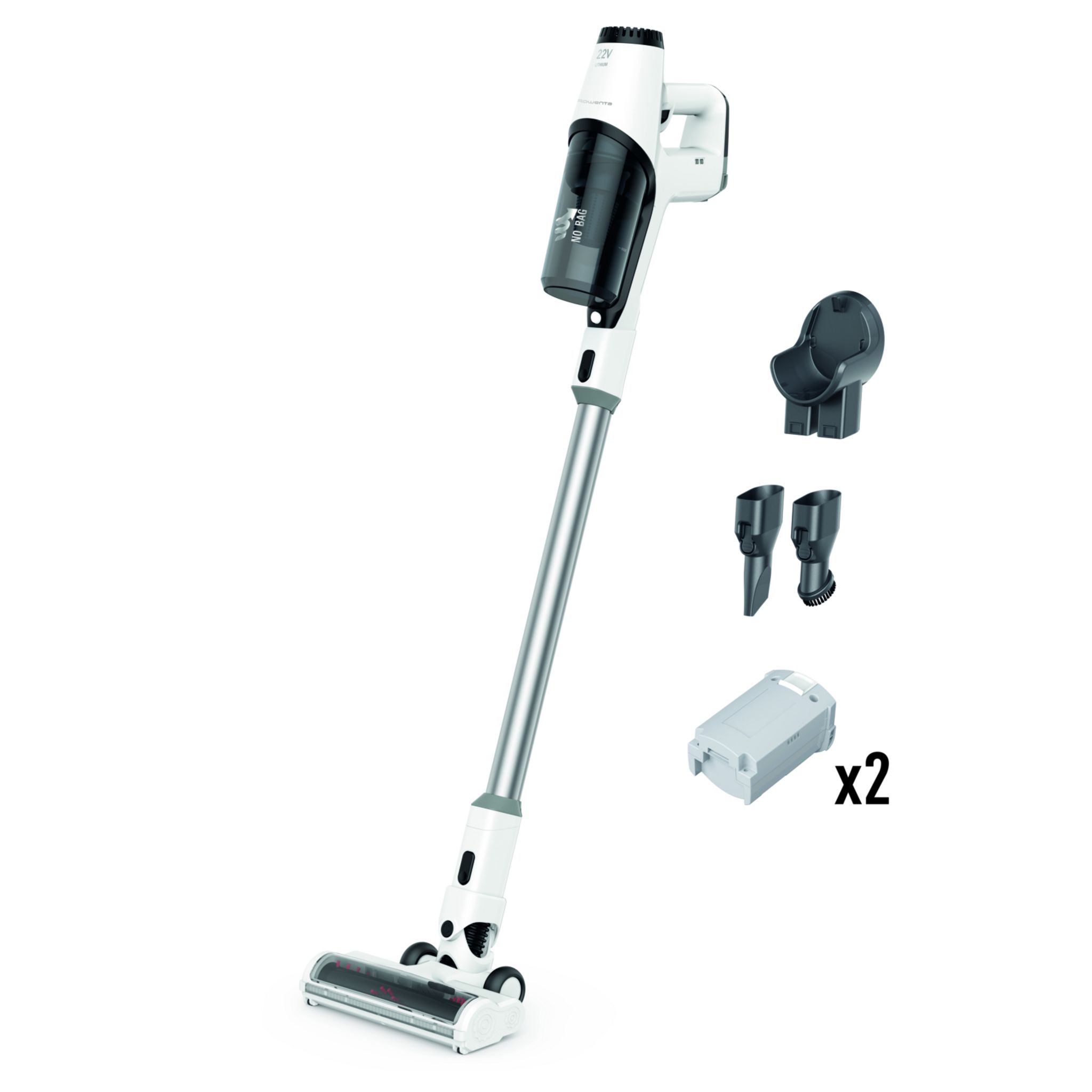 Voir la diapositive 3 : ROWENTA Aspirateur balai sans fil multifonction RH6985WO&nbsp;X-Pert&nbsp;3.60 - Blanc et noir