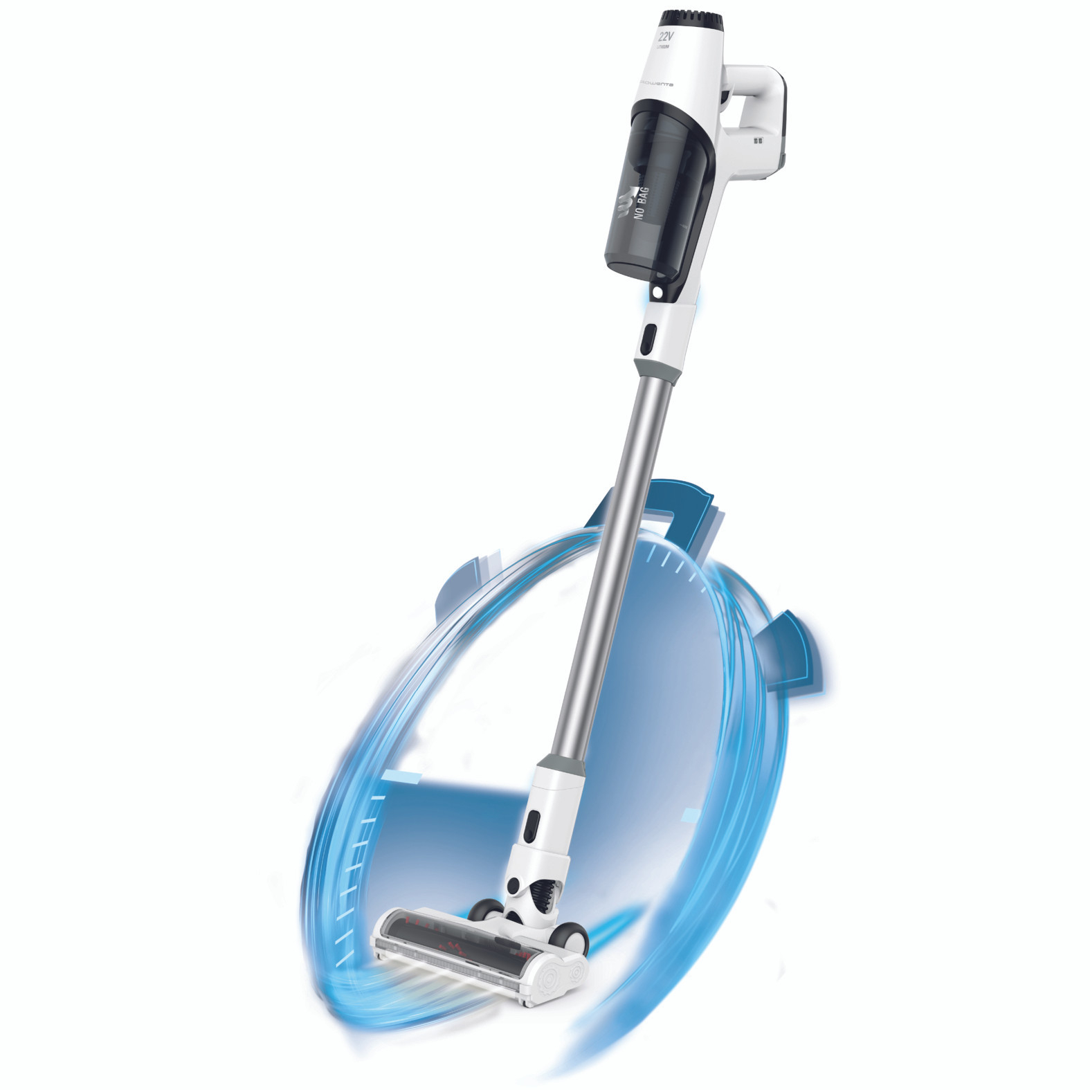 Voir la diapositive 5 : ROWENTA Aspirateur balai sans fil multifonction RH6985WO&nbsp;X-Pert&nbsp;3.60 - Blanc et noir