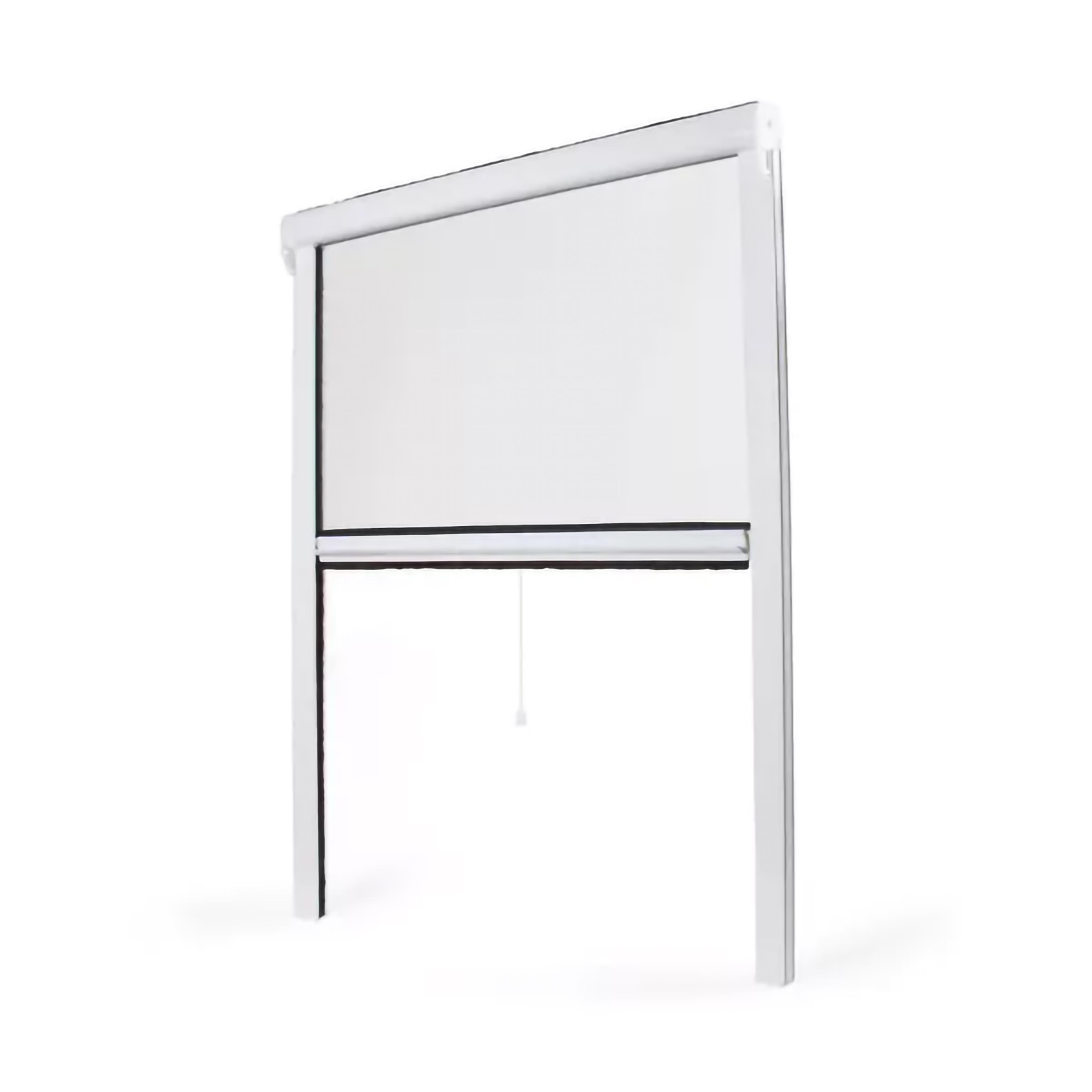 AUCHAN Moustiquaire en PVC pour fenêtre blanc 125X170 cm