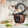 Voir la diapositive 4 : MOULINEX Robot multicuiseur Cookeo CE851910 - Marron