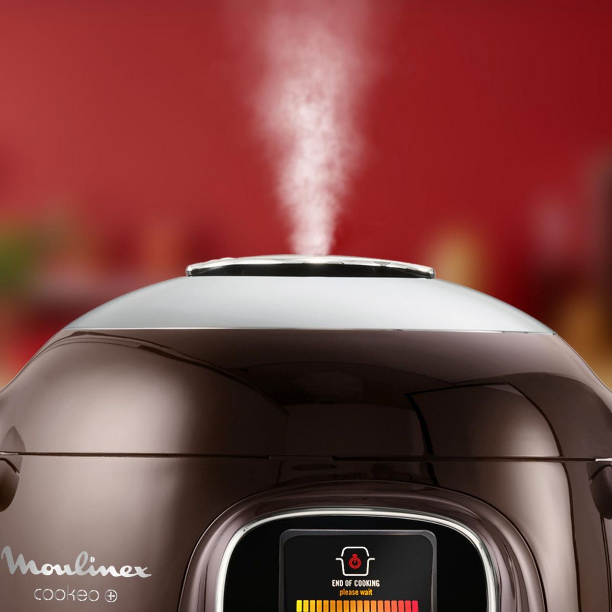 MOULINEX Robot multicuiseur Cookeo CE851910 - Marron