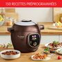 Voir la diapositive 10 : MOULINEX Robot multicuiseur Cookeo CE851910 - Marron