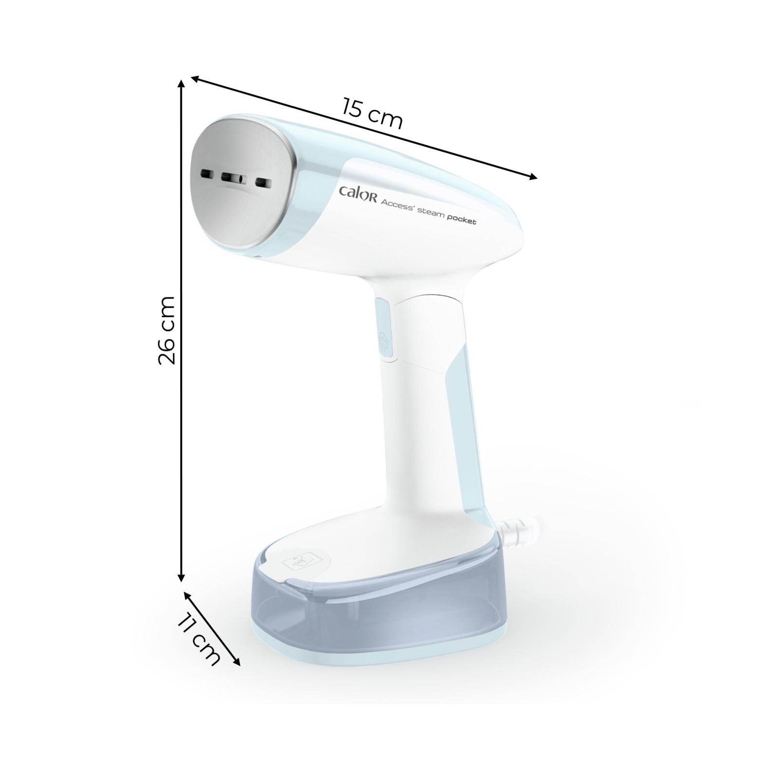 Voir la diapositive 11 : CALOR Défroisseur à main Access Steam Pocket DT3041C0 - Bleu