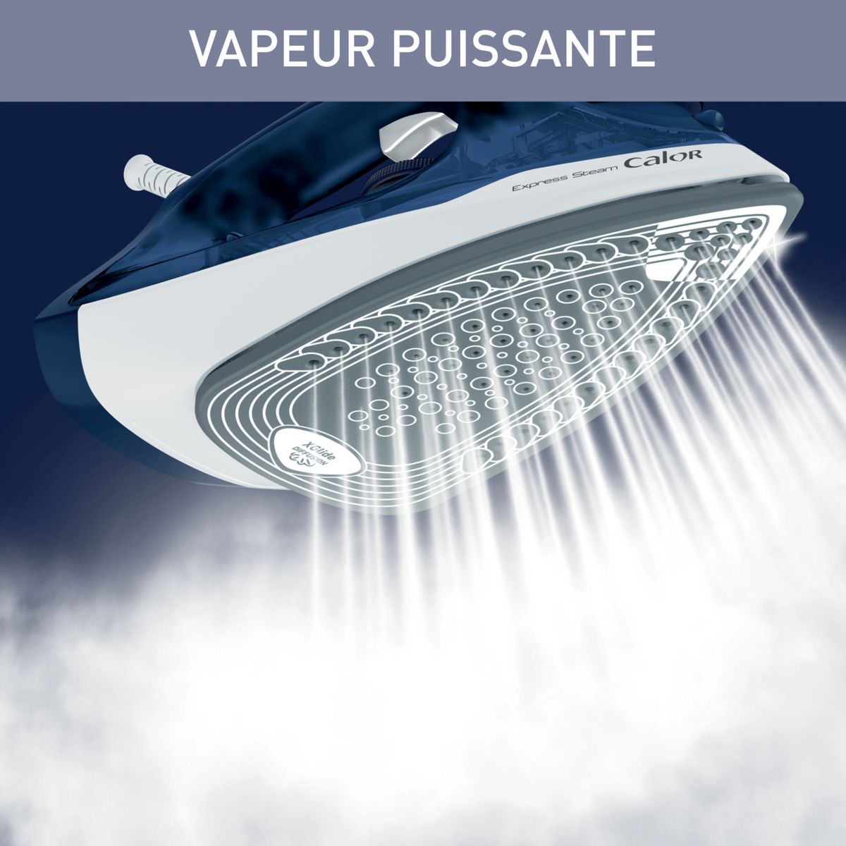 CALOR Fer à repasser vapeur FV2848C0 - Bleu