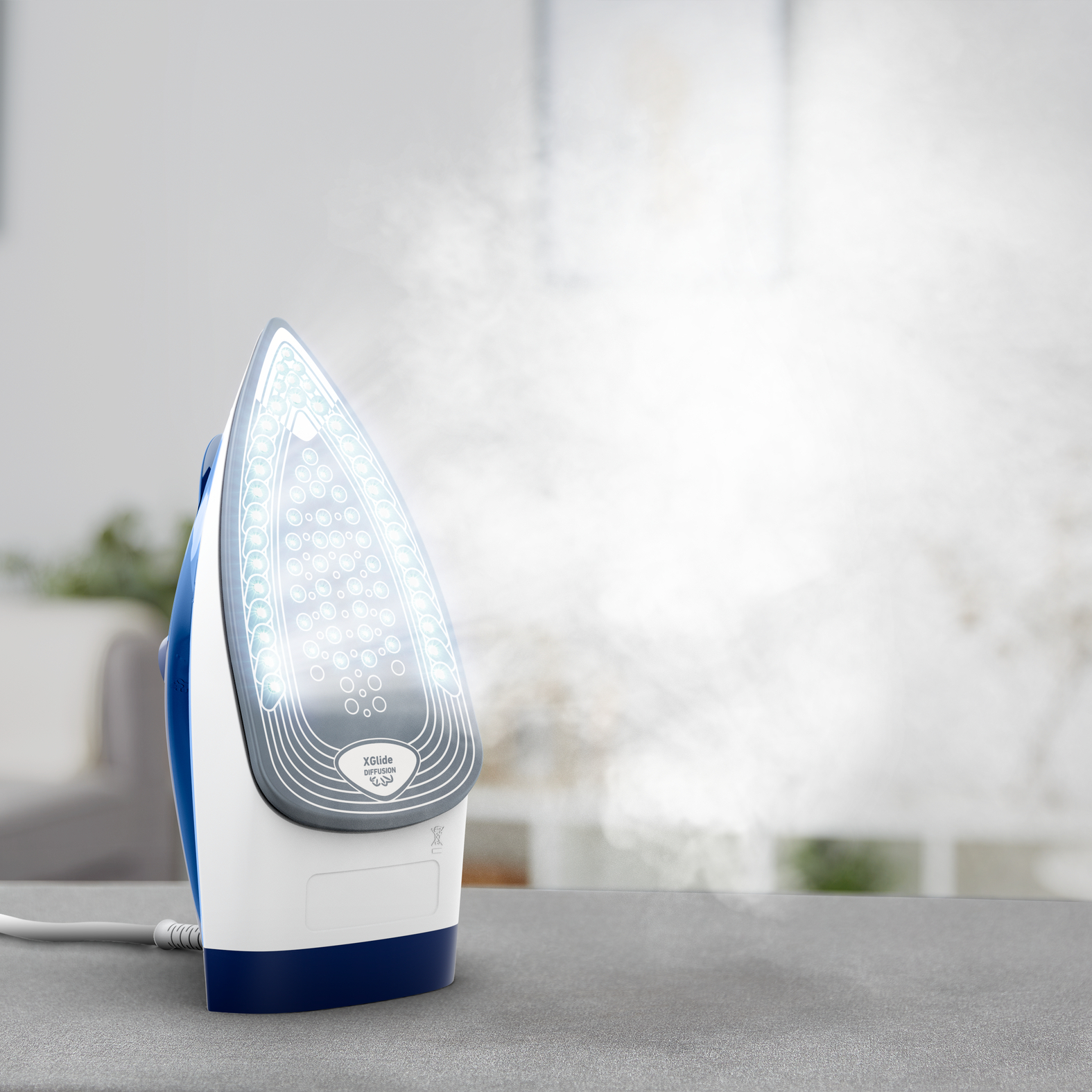 Voir la diapositive 5 : CALOR Fer à repasser vapeur FV2848C0 - Bleu