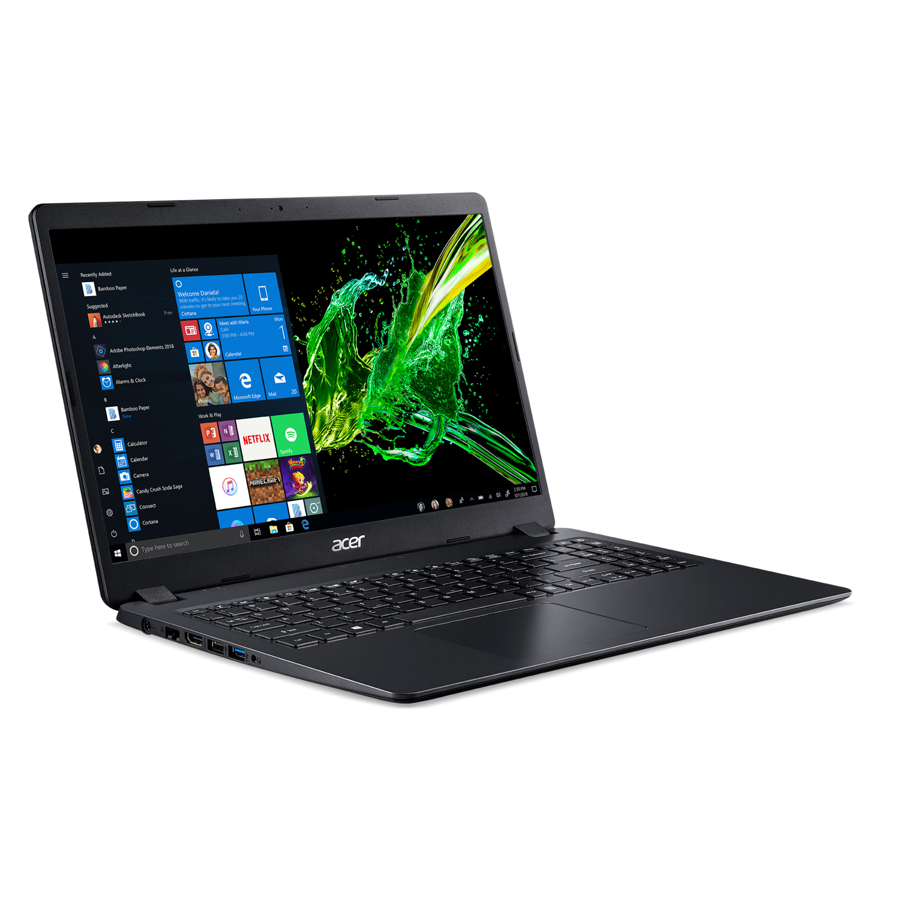 Voir la diapositive 3 : ACER Ordinateur portable A315-56-3956