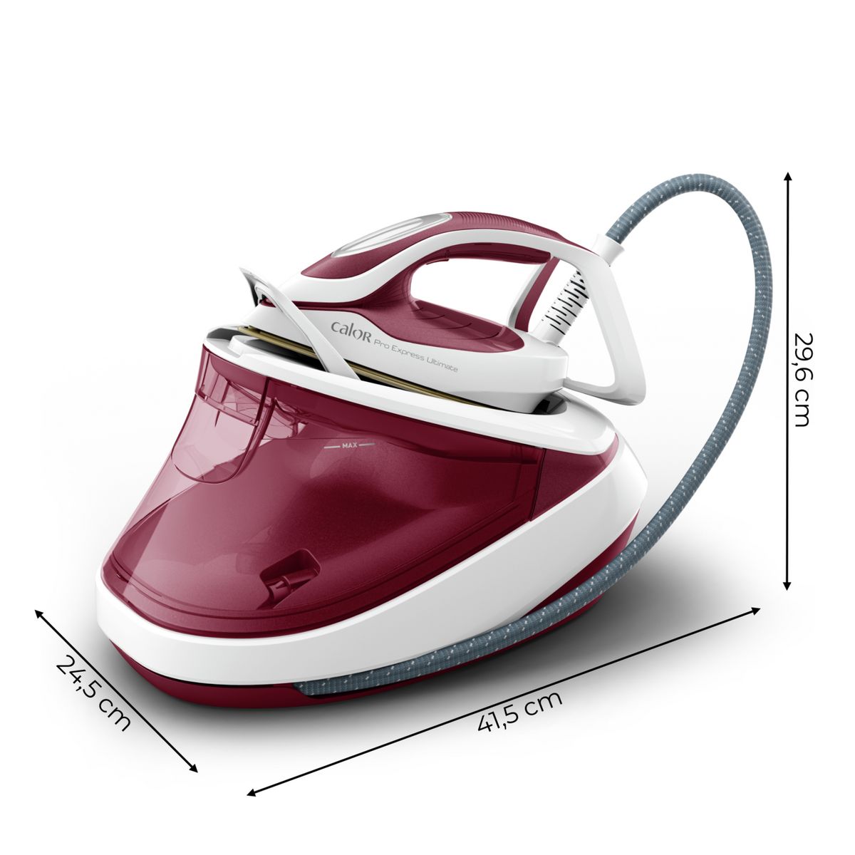 CALOR Centrale vapeur&nbsp;vapeur Pro Express Ultimate GV9711C0 - Grenat