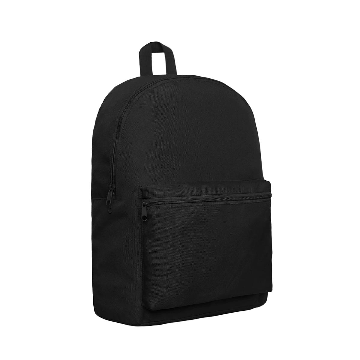 Voir la diapositive 3 : PREMIER PRIX Sac à Dos 1 compartiment - Noir