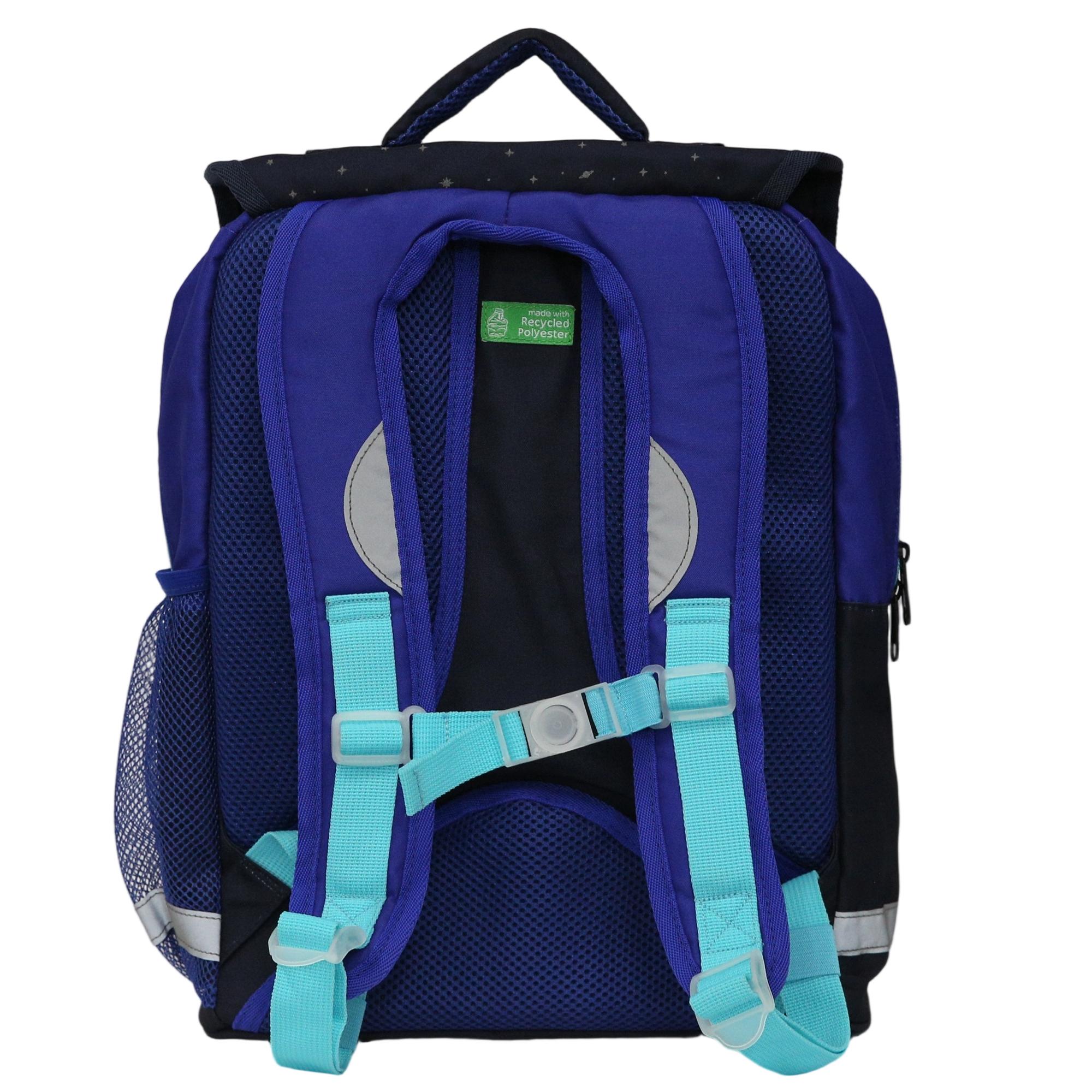 Voir la diapositive 2 : AUCHAN Sac à Dos 2 compartiments Espace 38cm