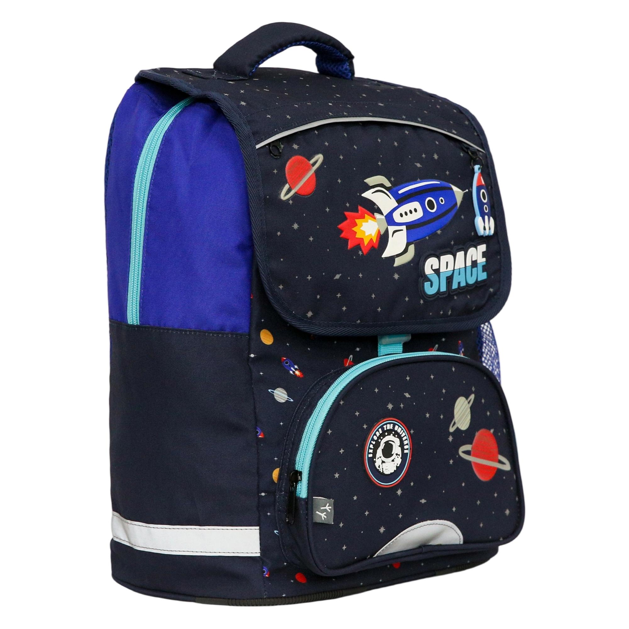 Voir la diapositive 3 : AUCHAN Sac à Dos 2 compartiments Espace 38cm