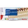 Voir la diapositive 1 : AUCHAN Feuilleté glacé vanille caramel au beurre salé biscuit 6 portions 342g