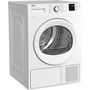 Voir la diapositive 3 : BEKO Sèche linge hublot Eco Sense DS8513PA2W, Pompe à chaleur, 8 kg