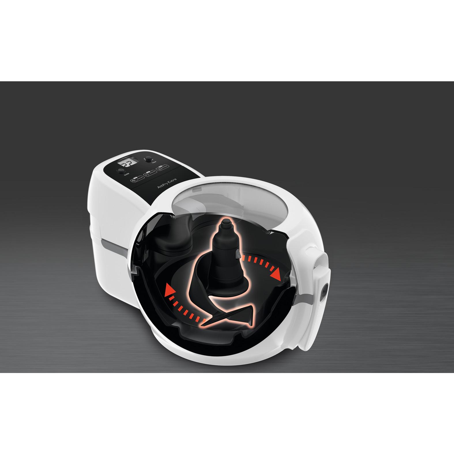 Voir la diapositive 5 : SEB Friteuse électrique actifry sans huile à air chaud FZ720000 - Blanc