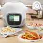 Voir la diapositive 6 : MOULINEX Multicuiseur intelligent cookeo compact touch wifi MINI CE922110 - Blanc