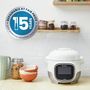 Voir la diapositive 11 : MOULINEX Multicuiseur intelligent cookeo compact touch wifi MINI CE922110 - Blanc