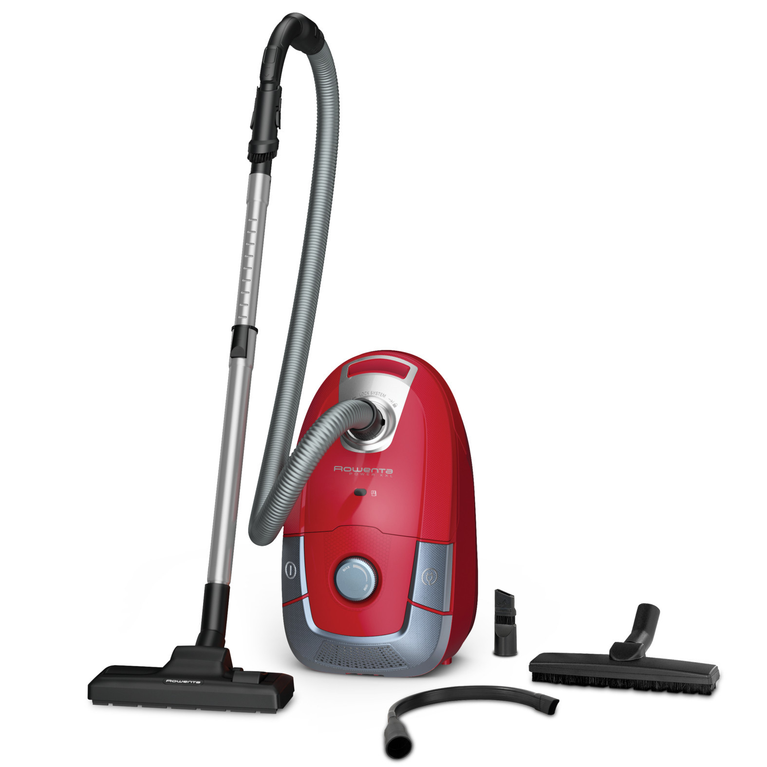 Voir la diapositive 5 : ROWENTA Aspirateur traîneau avec sac RO3154EA - Rouge