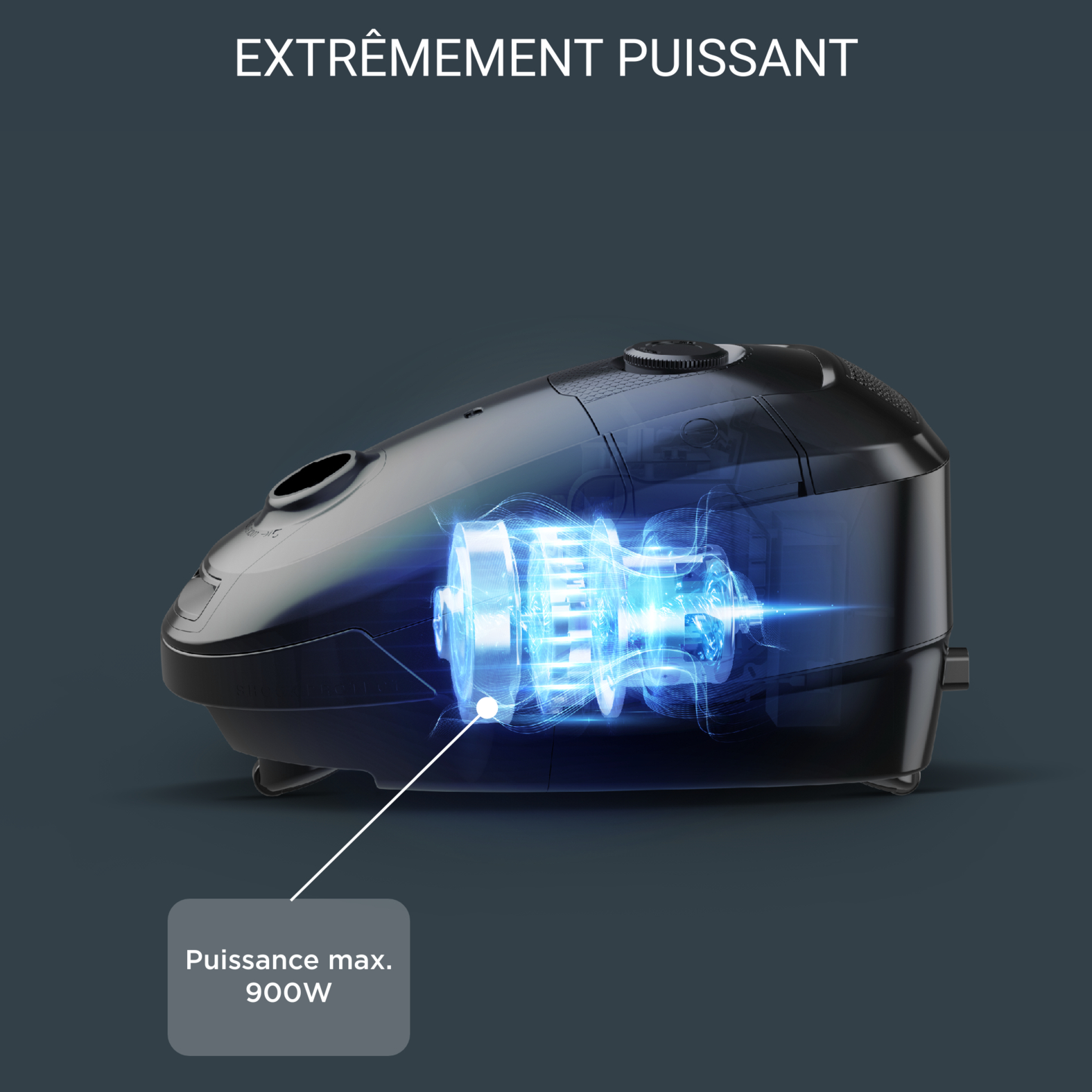 Voir la diapositive 2 : ROWENTA Aspirateur traîneau avec sac RO3154EA - Rouge