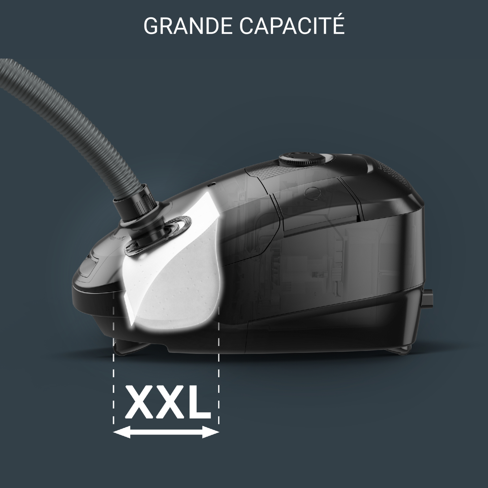 Voir la diapositive 6 : ROWENTA Aspirateur traîneau avec sac RO3154EA - Rouge