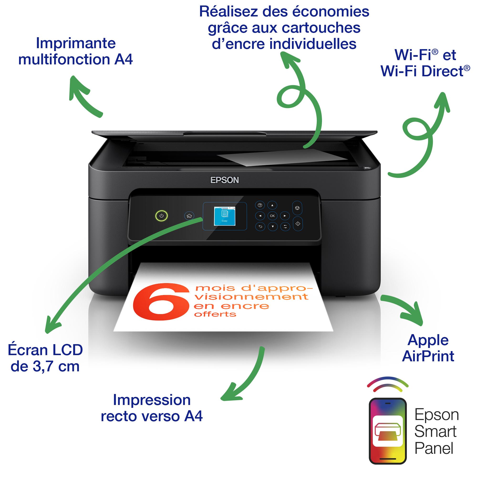 Voir la diapositive 2 : EPSON Imprimante multifonction XP-3205