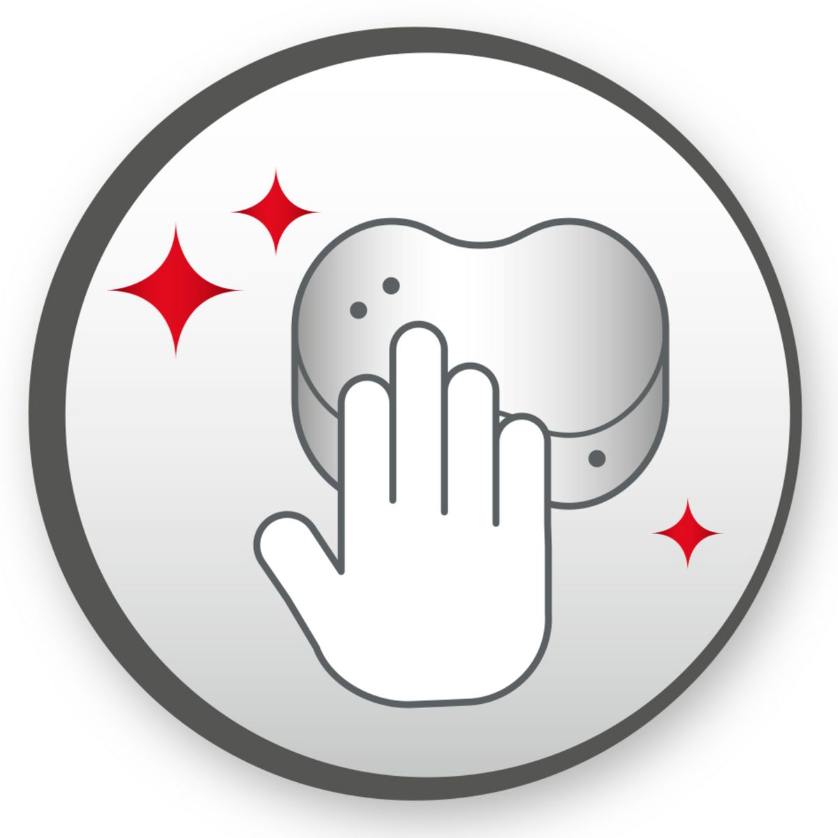 MOULINEX Robot multifonction Soleil FP345E10 - Gris