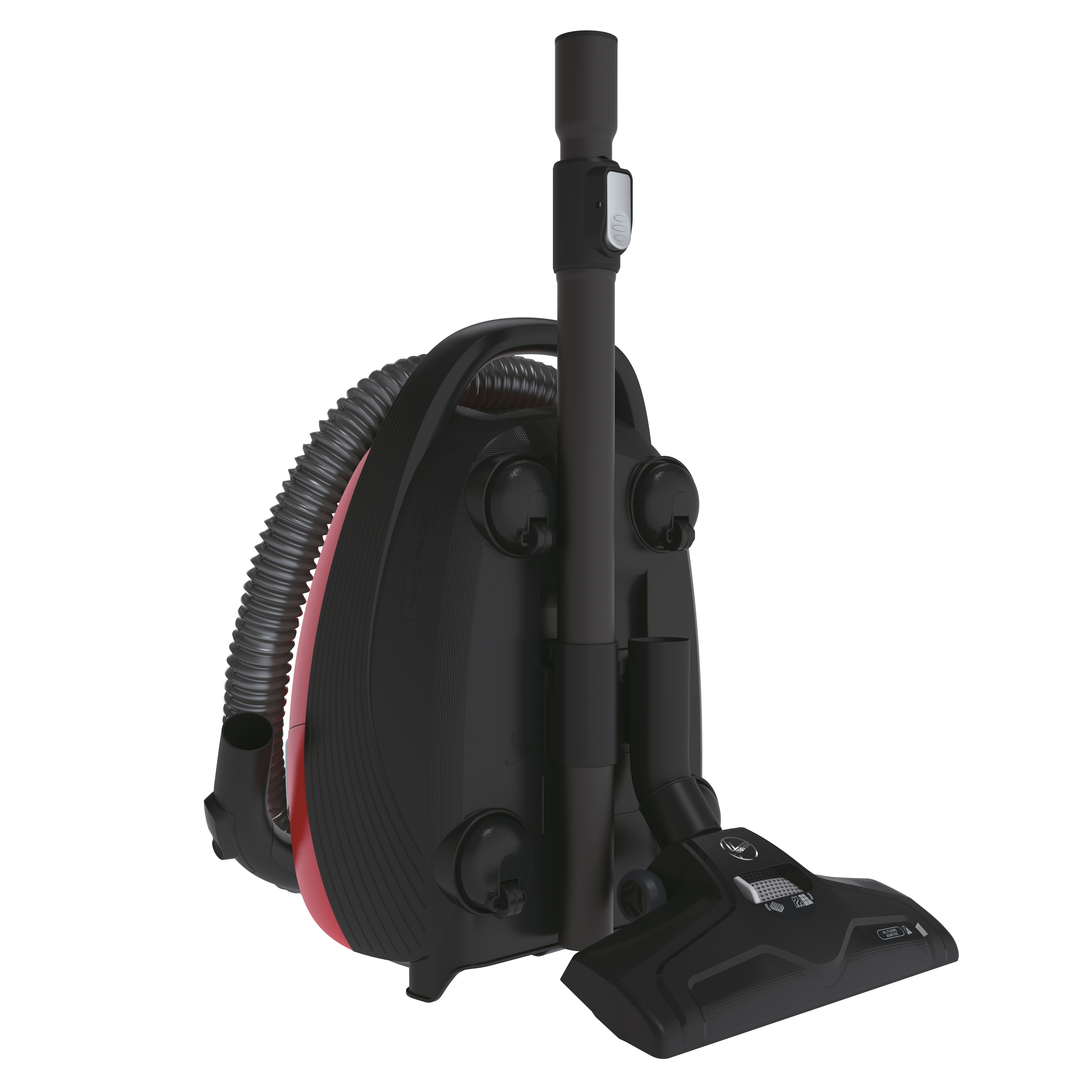 Voir la diapositive 9 : HOOVER Aspirateur traîneau avec sac HE310HM - Rouge