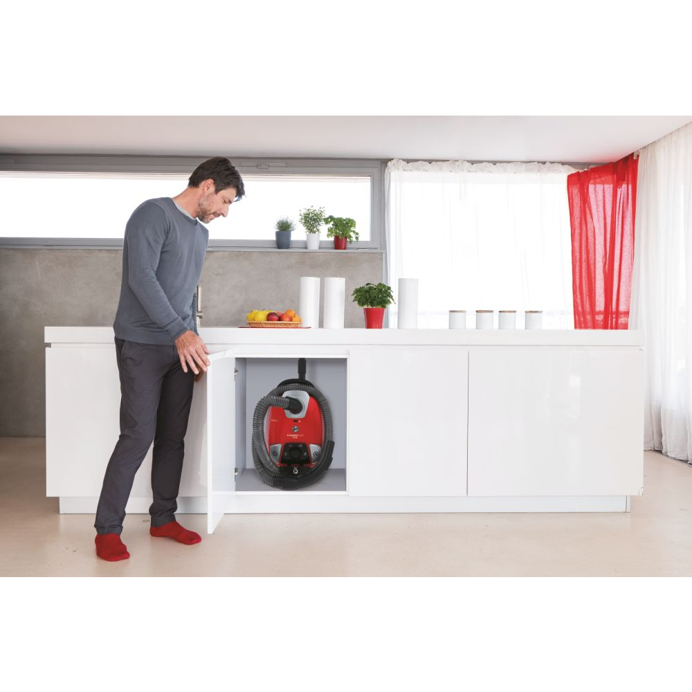 Voir la diapositive 15 : HOOVER Aspirateur traîneau avec sac HE310HM - Rouge