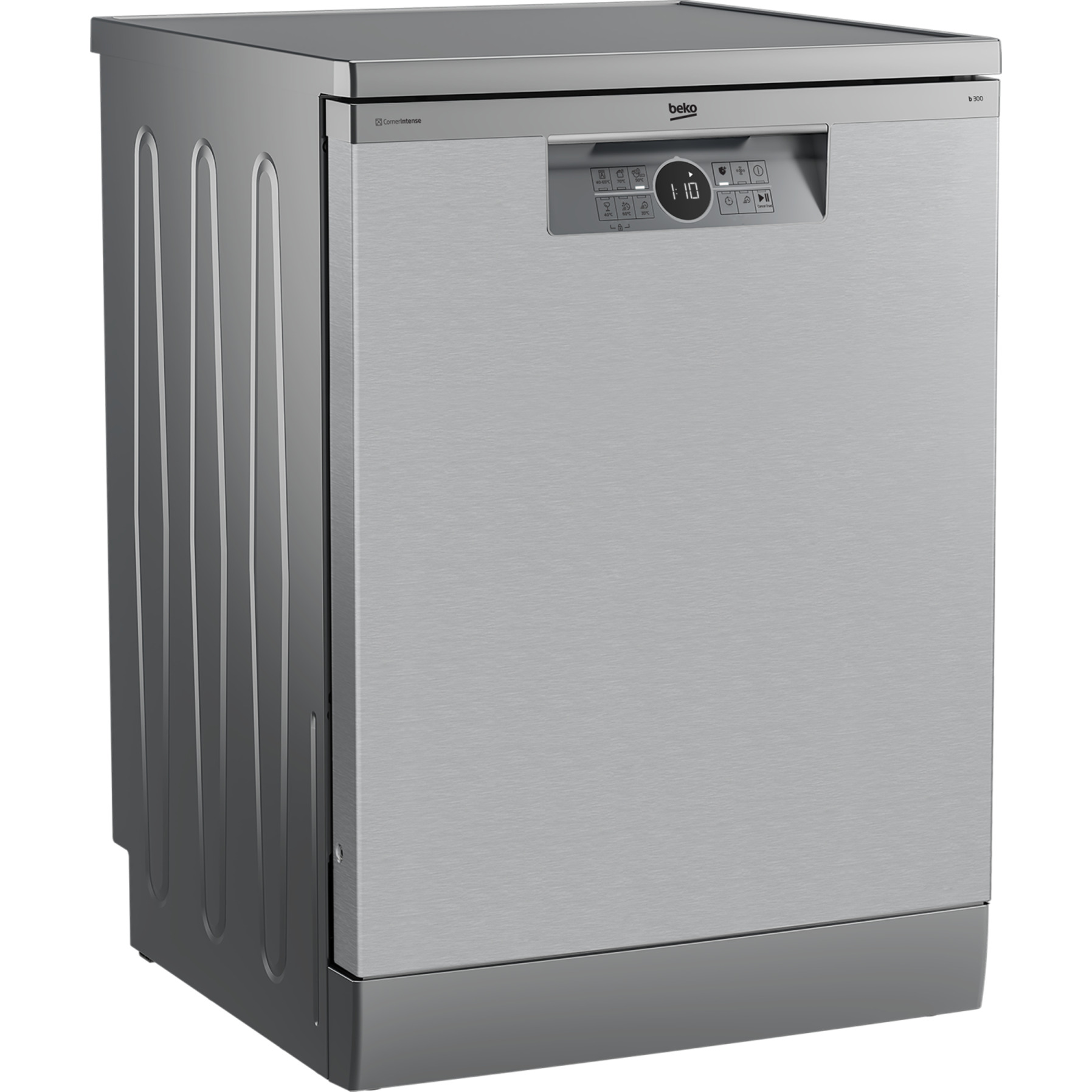 Voir la diapositive 2 : BEKO Lave vaisselle BDFN26520XQ, 15 couverts, 60 cm, 46 dB, 6 programmes