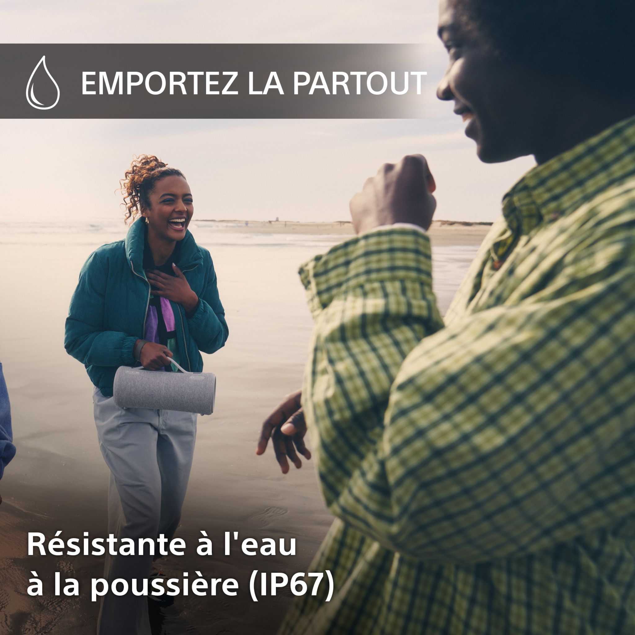 Voir la diapositive 5 : SONY Enceinte portable XG 300 XTREM - Grise