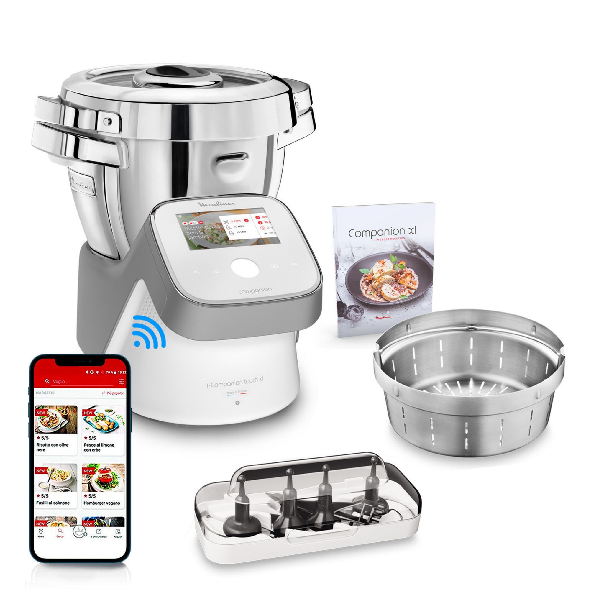 Test Moulinex i-Companion Touch Pro XL HF93E610 - Robot cuiseur - UFC