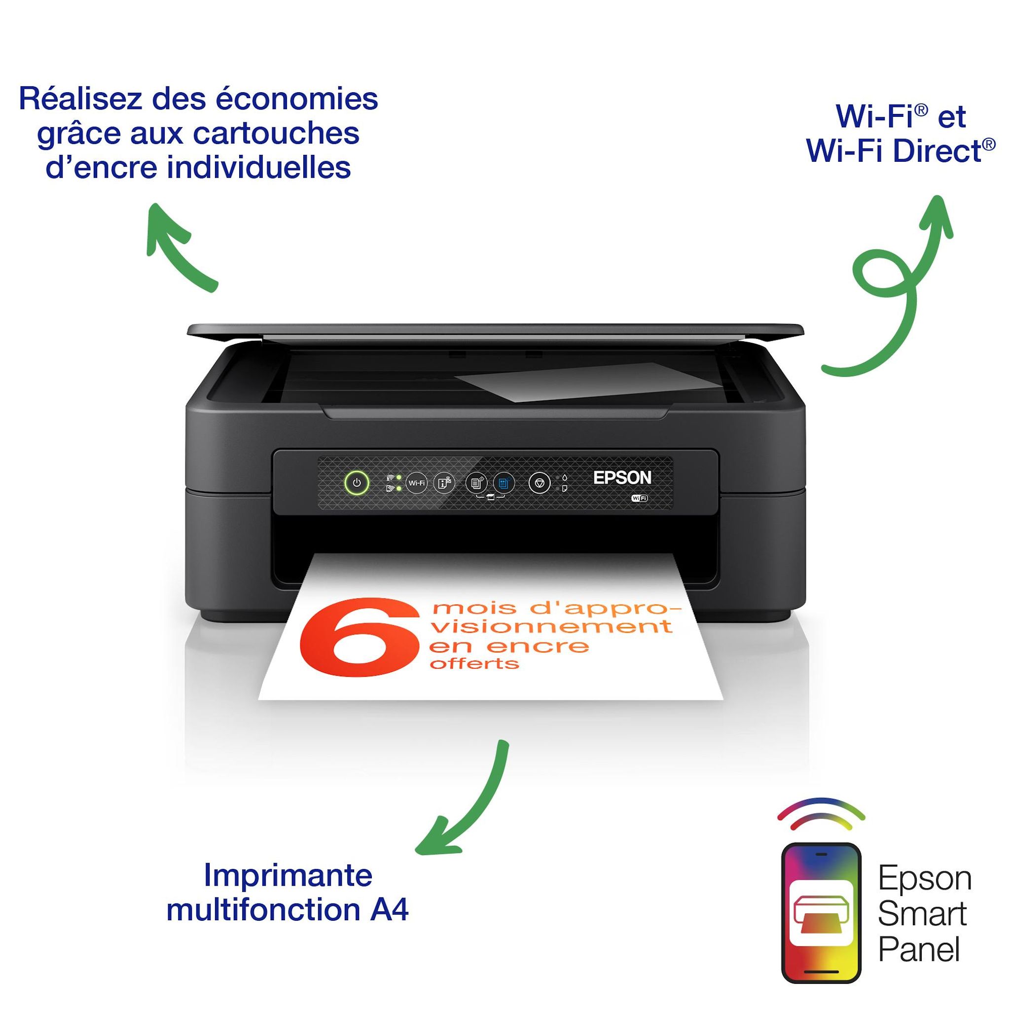 Voir la diapositive 2 : EPSON Imprimante multifonction XP-2205