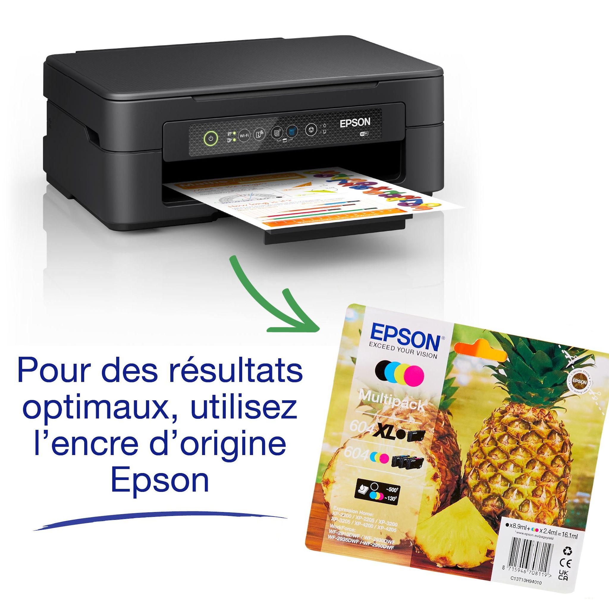 Voir la diapositive 7 : EPSON Imprimante multifonction XP-2205