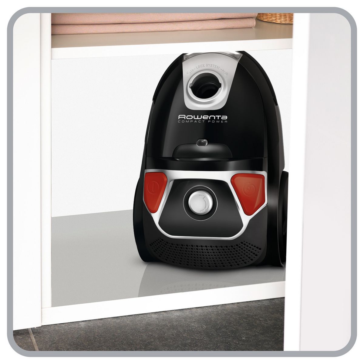 ROWENTA Aspirateur traîneau avec sac RO3955EA - Noir