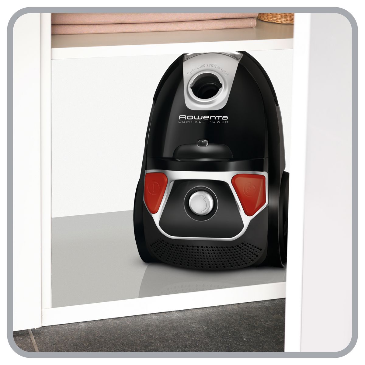 ROWENTA Aspirateur traîneau avec sac RO3955EA - Noir