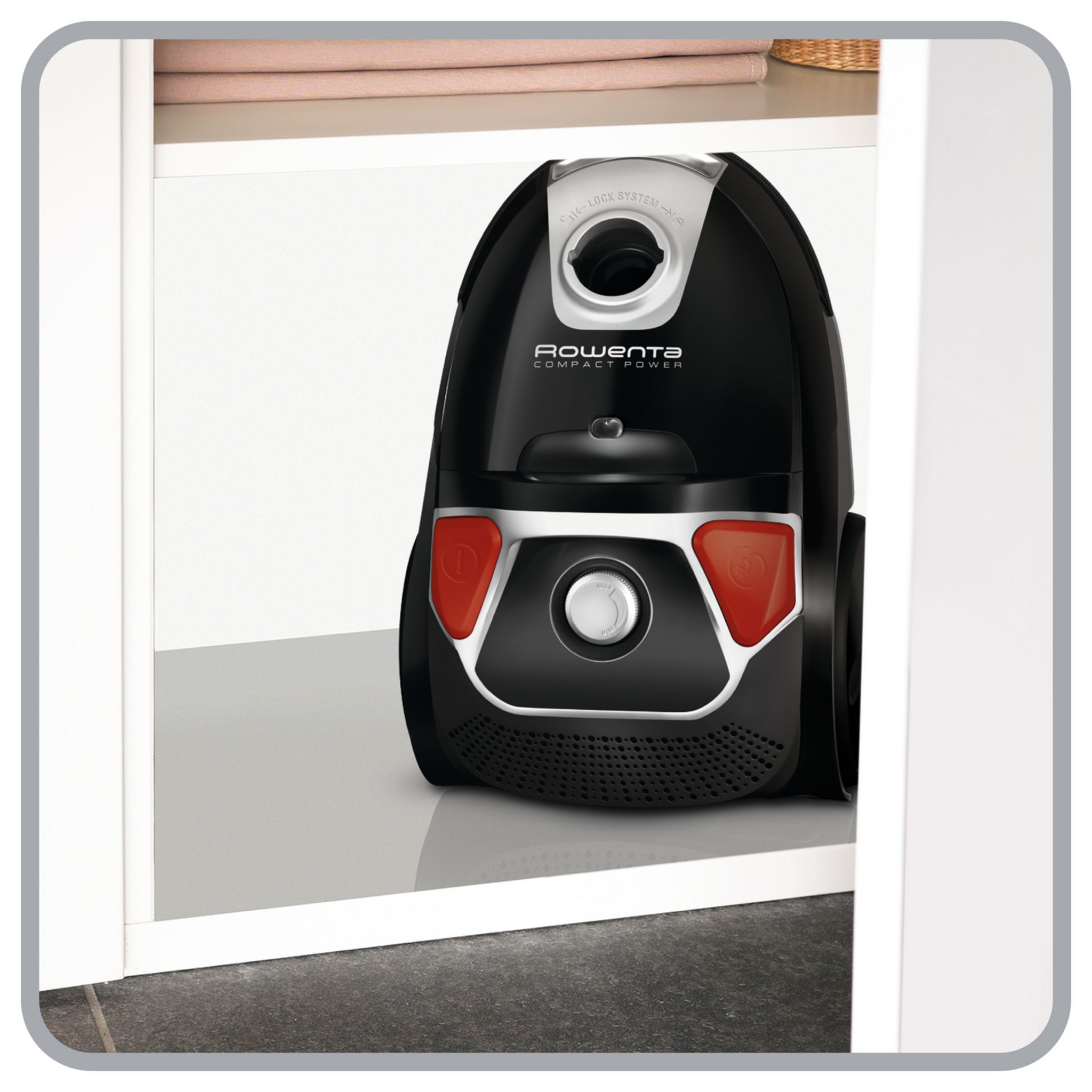 Voir la diapositive 9 : ROWENTA Aspirateur traîneau avec sac RO3955EA - Noir