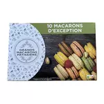 Macarons d'exception 10 pièces 196g