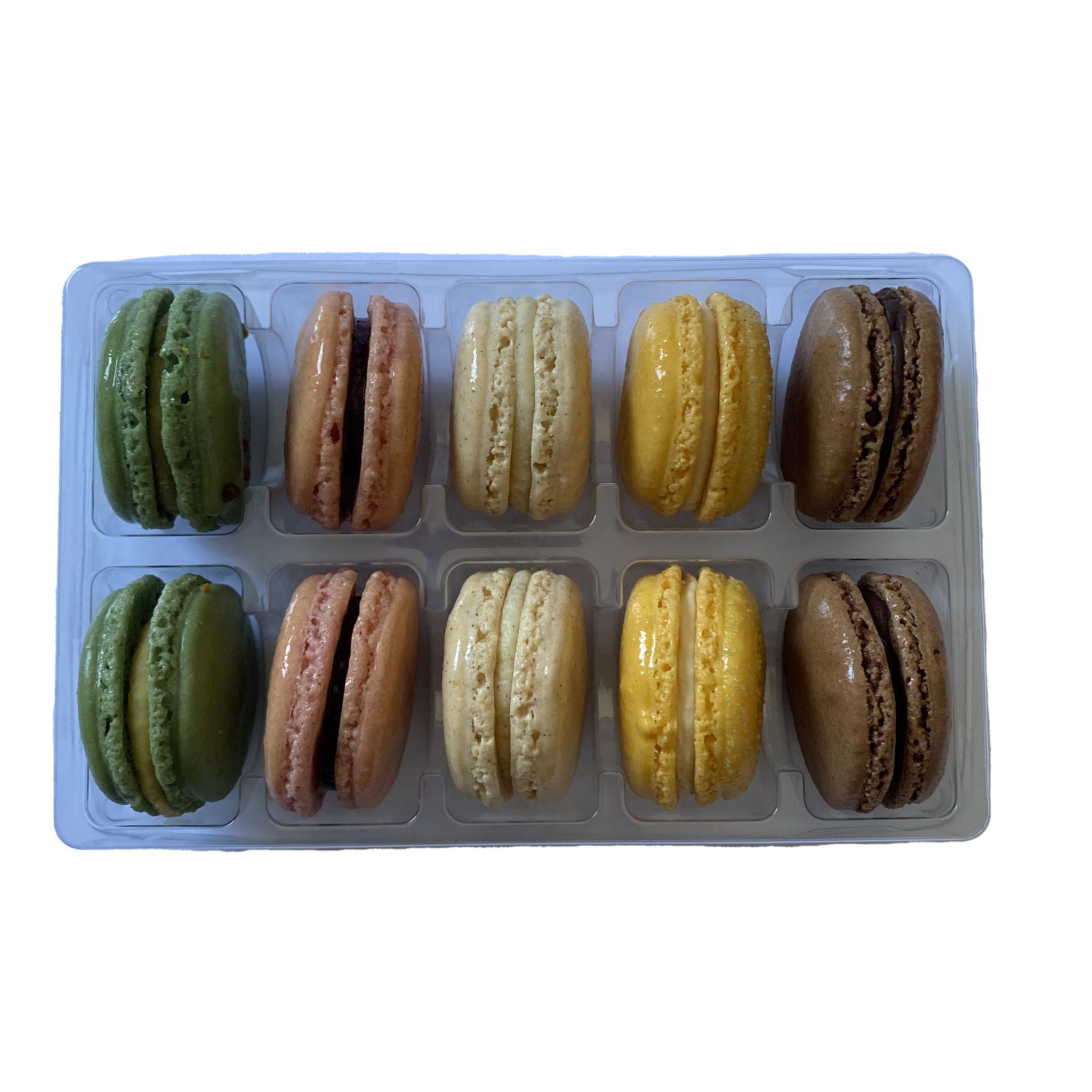 Voir la diapositive 2 : Macarons d'exception 10 pièces 196g