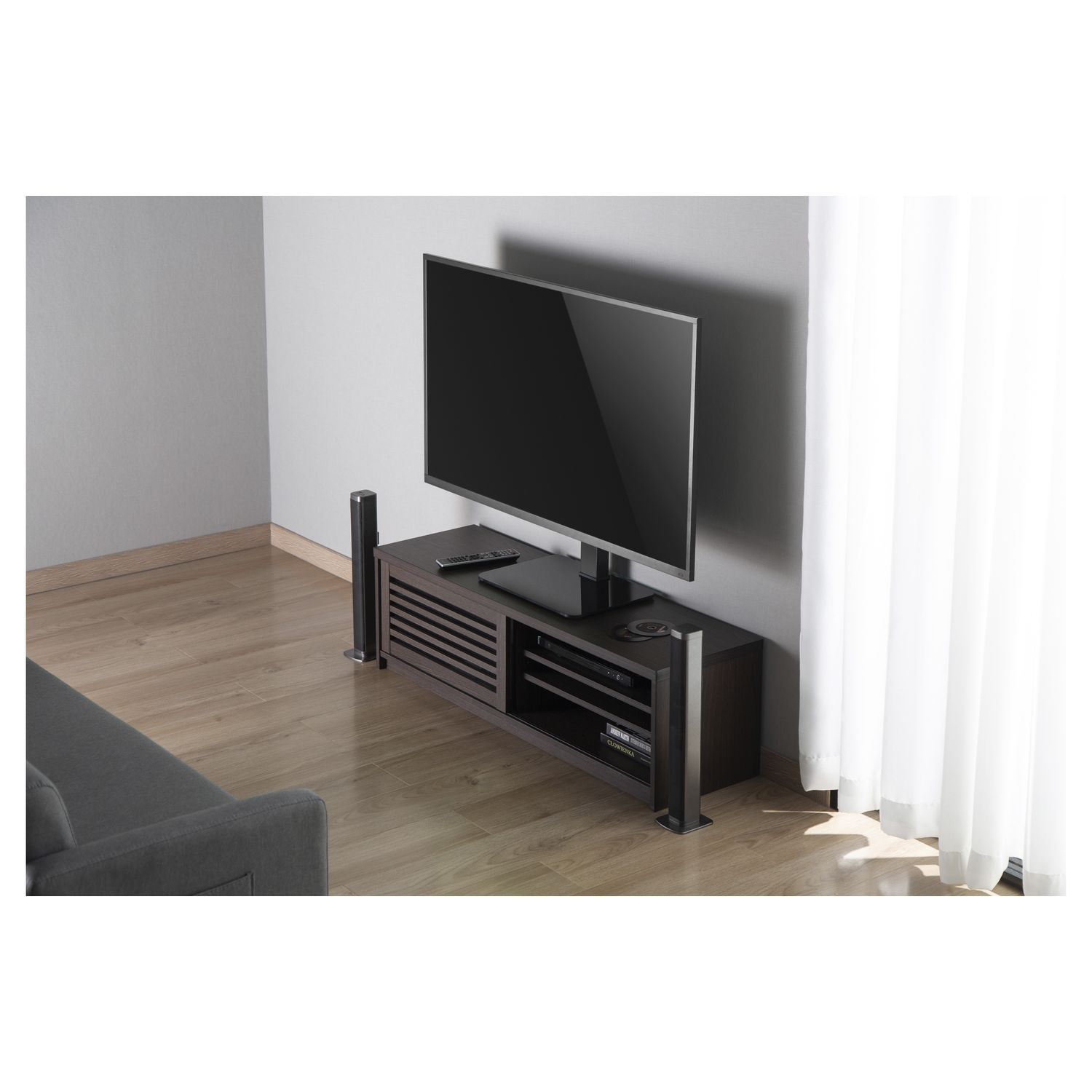 Voir la diapositive 3 : QILIVE Support TV meuble L