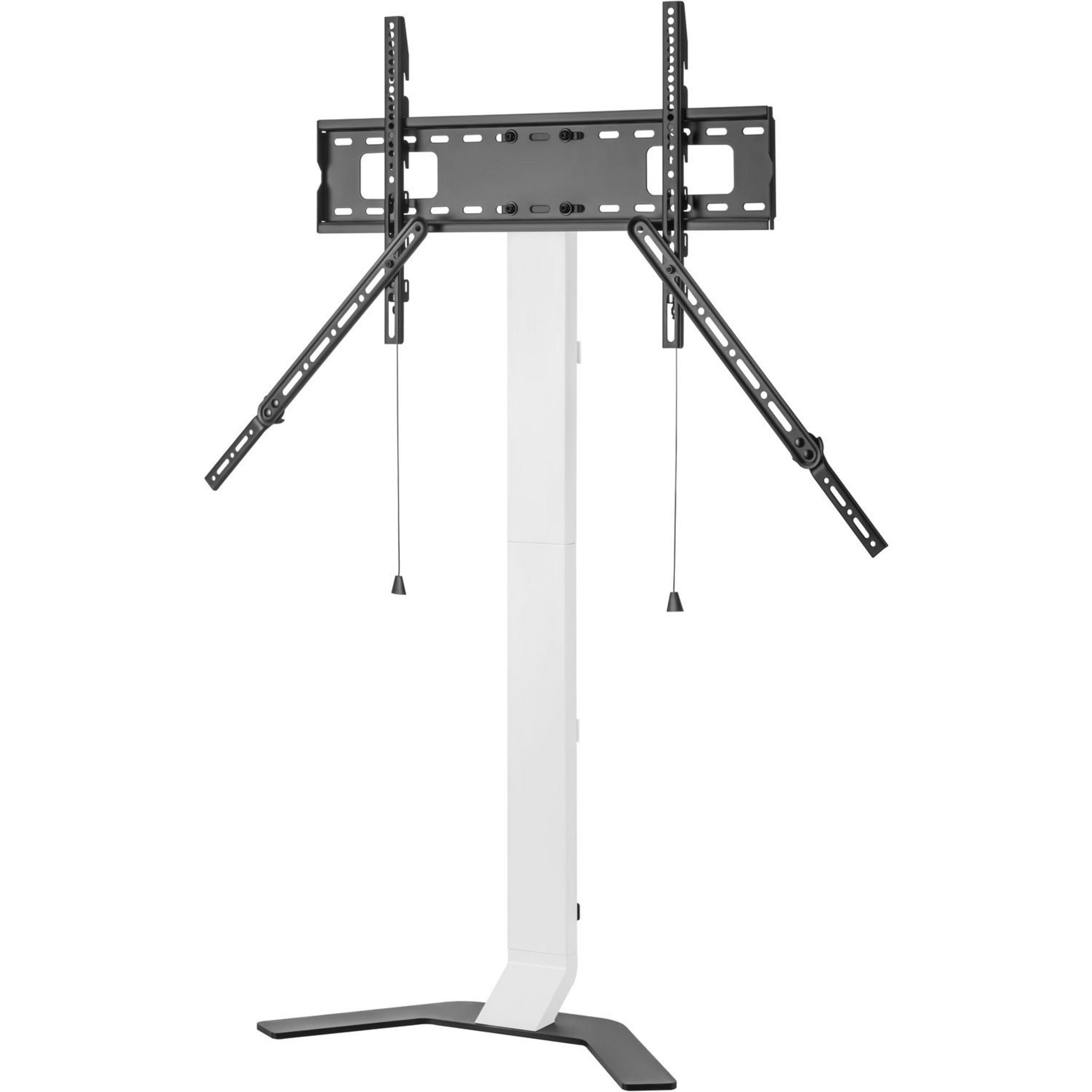 Voir la diapositive 3 : QILIVE Support pied TV sol Q1572 - Blanc et Noir