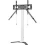 Voir la diapositive 3 : QILIVE Support pied TV sol Q1572 - Blanc et Noir