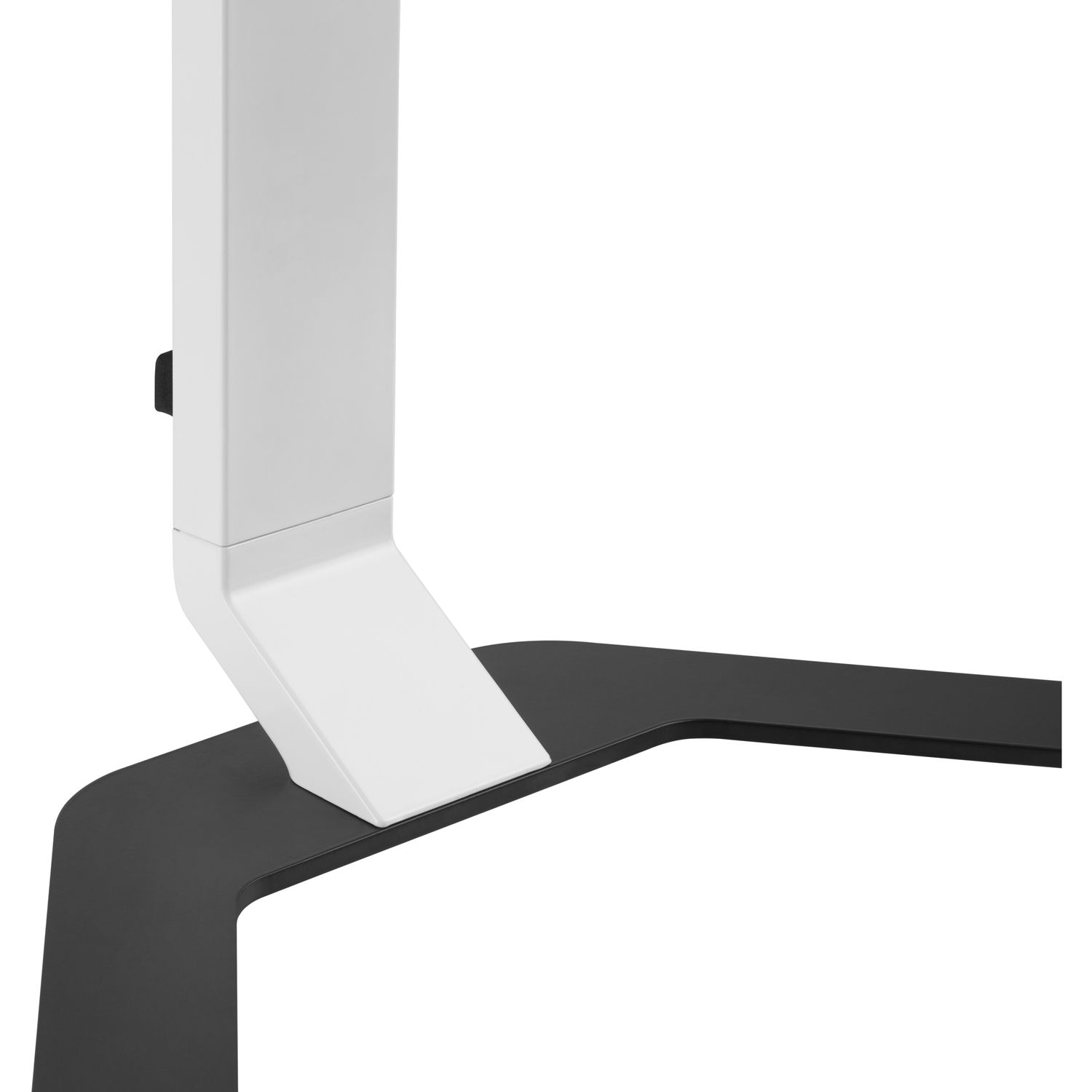 Voir la diapositive 7 : QILIVE Support pied TV sol Q1572 - Blanc et Noir