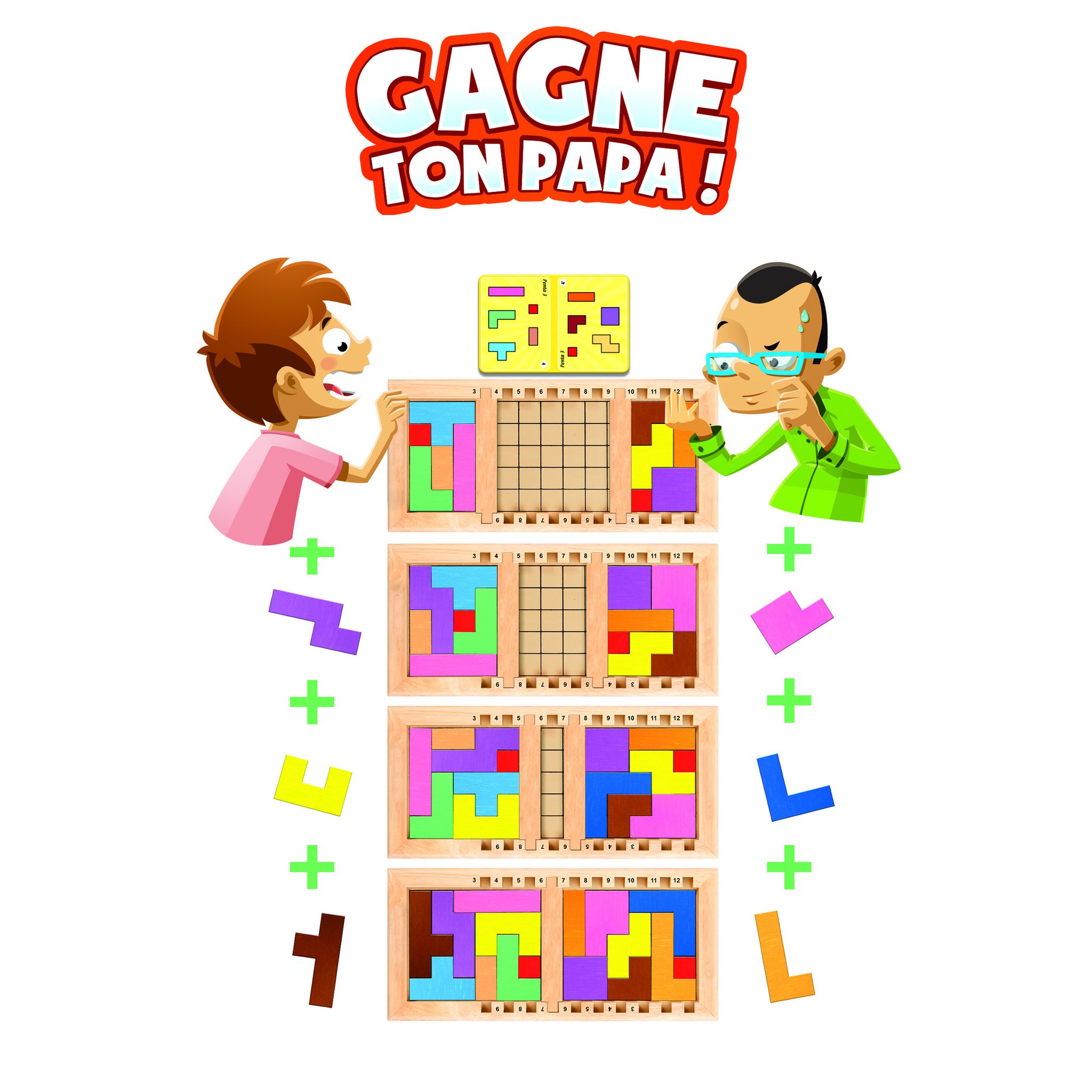 Voir la diapositive 2 : GIGAMIC Jeu Gagne ton Papa
