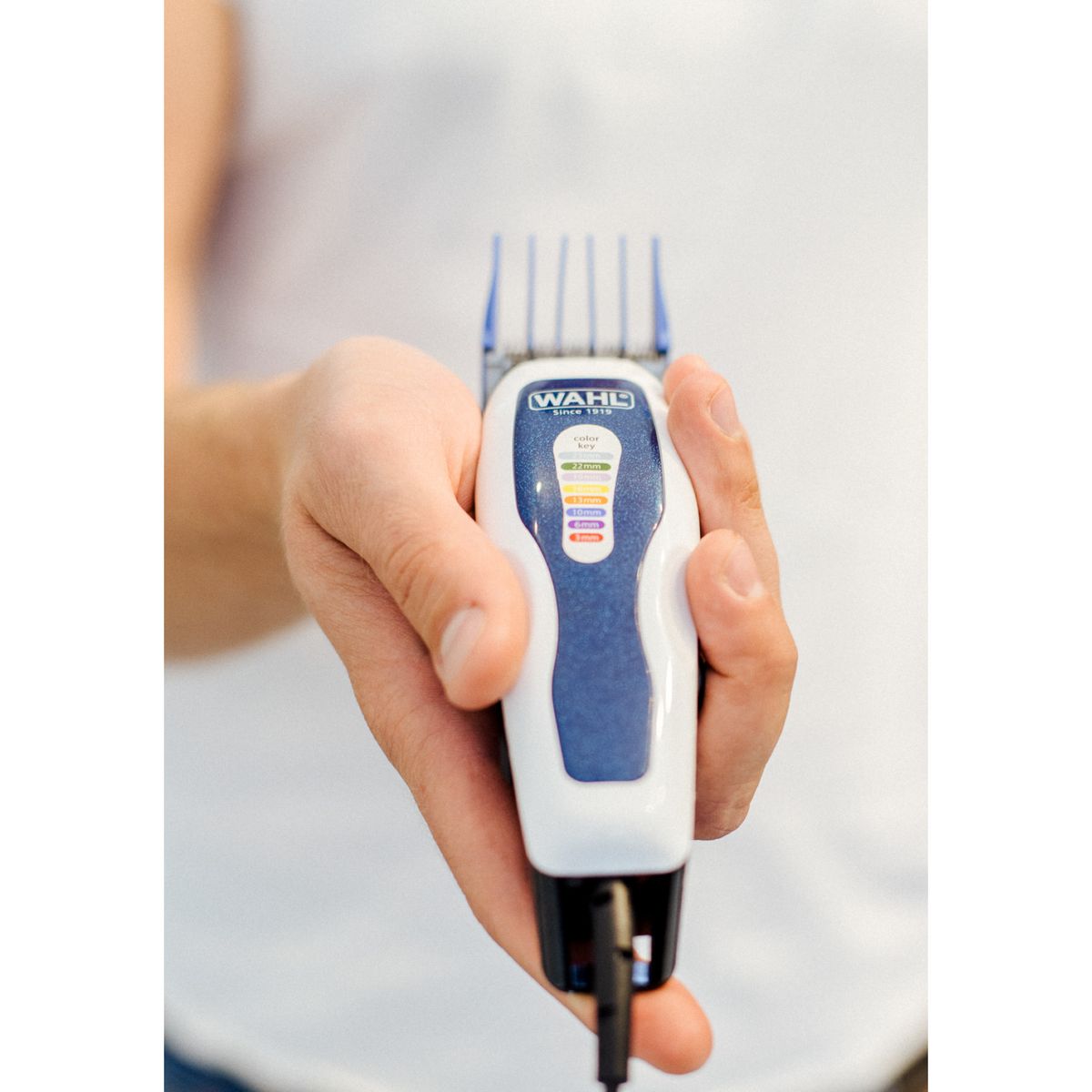 WAHL Tondeuse cheveux + mini rasoir 1395.0465 - Bleu et blanc