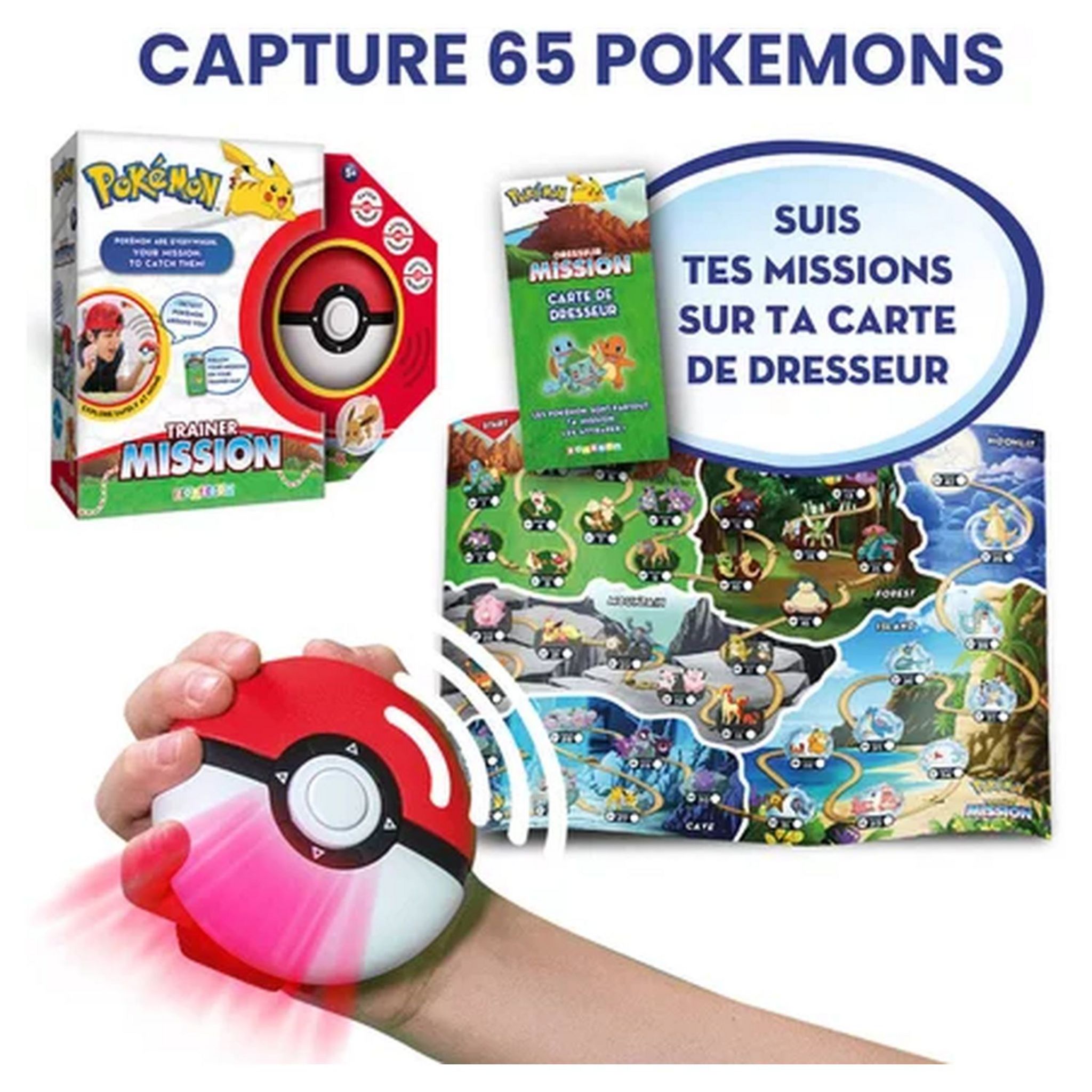 Voir la diapositive 2 : BANDAI Dresseur Mission Pokemon