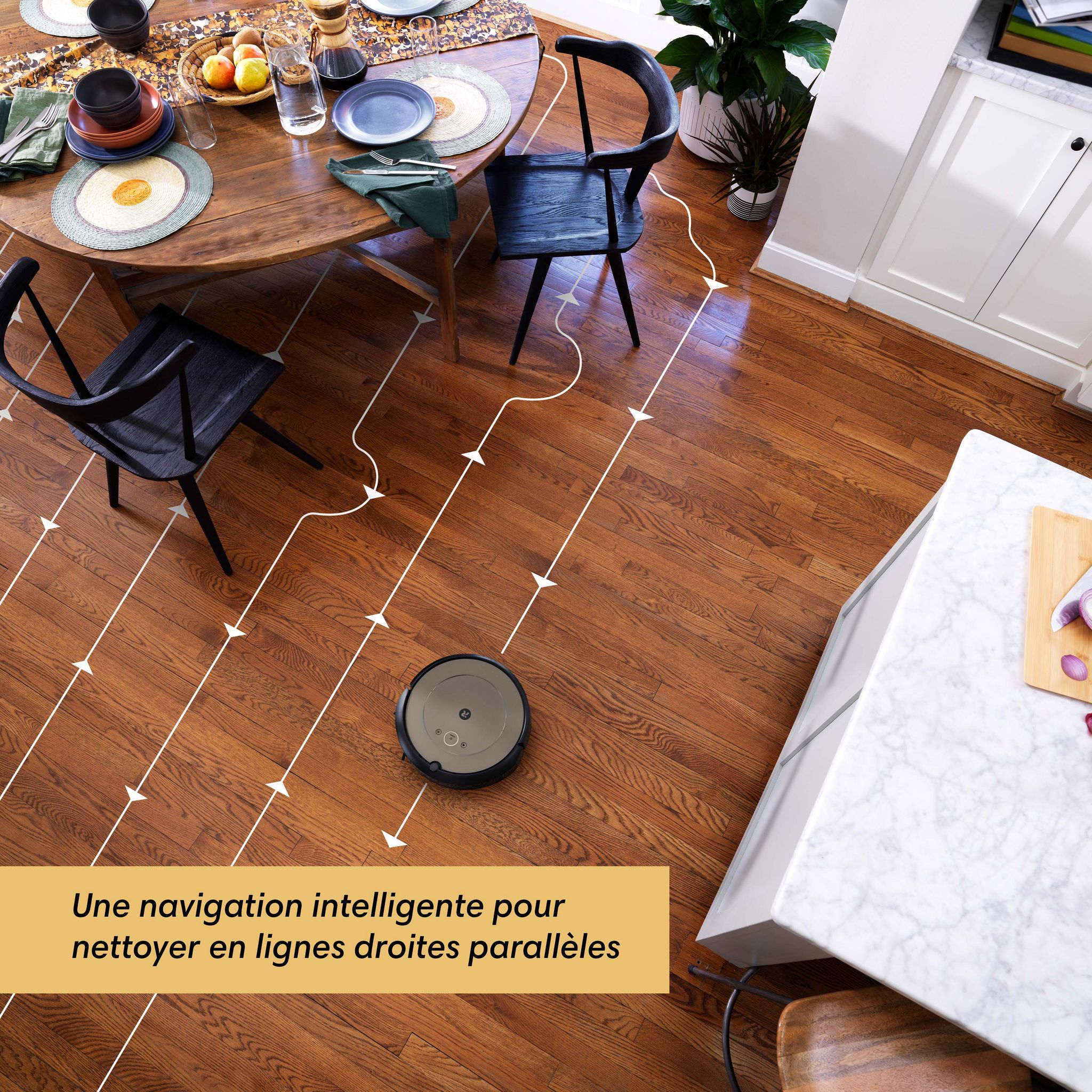 Voir la diapositive 4 : IROBOT Aspirateur robot connecté I115840 - Gris cendre