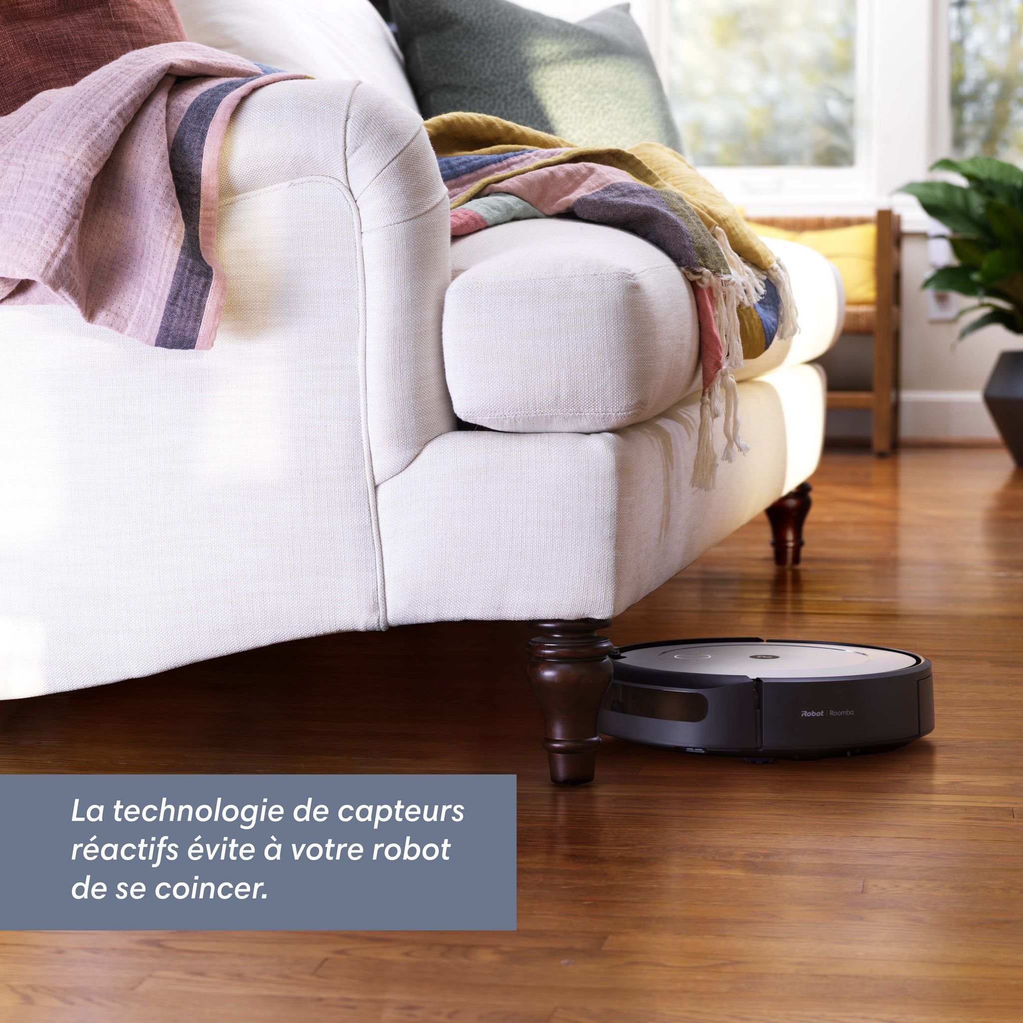 Voir la diapositive 8 : IROBOT Aspirateur robot connecté I115840 - Gris cendre